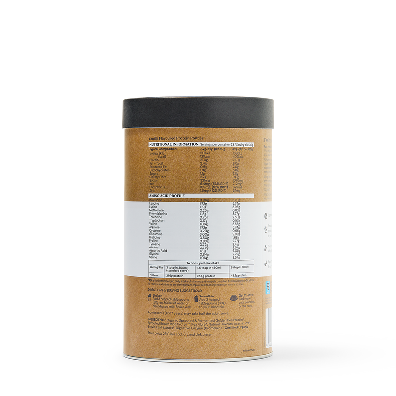 Raw Protein Isolate Vanilla